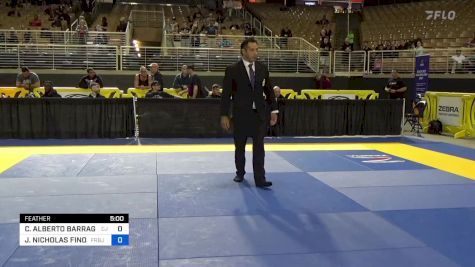 CARLOS ALBERTO BARRAGAN MORALES vs JOHN NICHOLAS FINOTTI 2024 Pan Jiu Jitsu IBJJF Championship