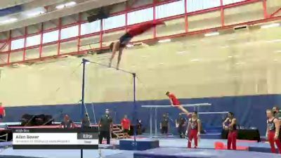 Allan Bower - High Bar, University of Oklahoma Mens Program - 2021 Men's Olympic Team Prep Camp