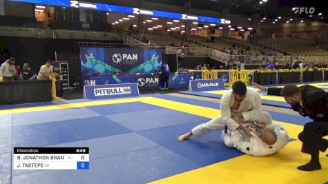 LUKE F BACKES vs JOHN TASTEPE 2024 Pan Jiu Jitsu IBJJF Championship