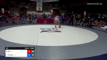 122 lbs Round 2 (10 Team) - Rehmat Gill, MDWA vs Lena Truong, SDIKWA