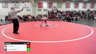 126 lbs 5th Place - Andrew Nilly, Portsmouth vs Aemon Gauthier, Winnisquam