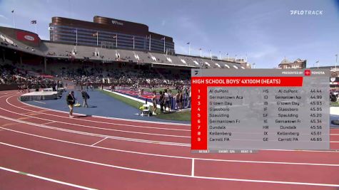 High School Boys' 4x100m Relay, Prelims 23