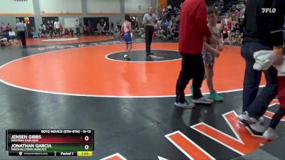 N-13 lbs Quarterfinal - Jensen Gibbs, Western Dubuque vs Jonathan Garcia, Marshalltown Bobcats