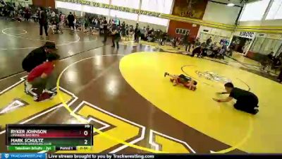 41 lbs Round 2 - Ryker Johnson, Cimarron Bad Boys vs Mark Schultz, Henderson Wrestling Club