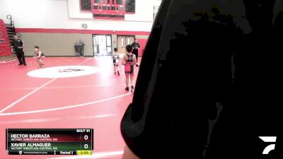 6U Round 3 - Hector Barraza, Victory Wrestling-Central WA vs Xavier Almaguer, Victory Wrestling-Central WA