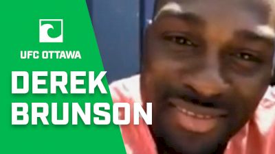 UFC Ottawa: Derek Brunson Interview