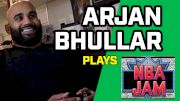 Arjan Bhullar Plays NBA Jam, Talks Juan Adams Fight