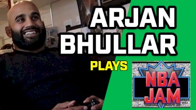 Arjan Bhullar Plays NBA Jam