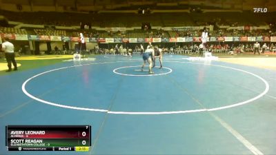 141 lbs Placement (16 Team) - Avery Leonard, Alvernia vs Scott Reagan, Elizabethtown College