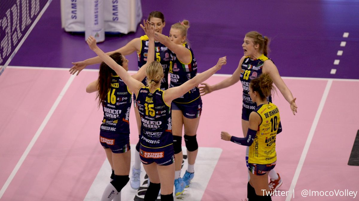 CEV Women's Final Is Set For Imoco, Novara