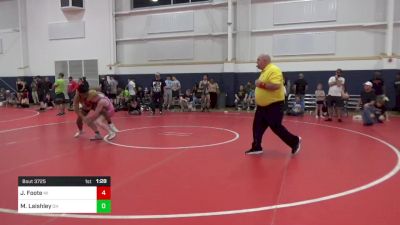 138-C lbs Consolation - Jaxon Foote, MI vs Marshall Laishley, OH