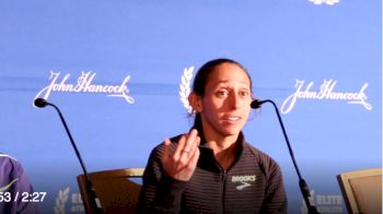 Des Linden Recounts How Degefa's Hard Move Affected Her Race