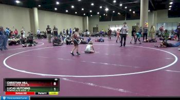 116 lbs Round 4 (6 Team) - Jonderious Williams, Troup County WC vs Bo Dominguez, Alabama Elite Gray