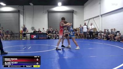 130 lbs Round 4 (6 Team) - Noah Macha, Louisiana vs Blake McVey, Arkansas