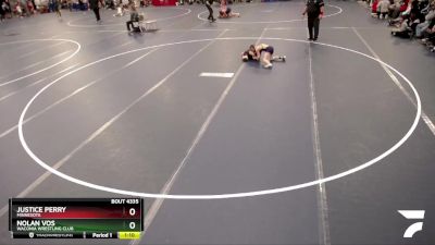 67 lbs Cons. Round 5 - Justice Perry, Minnesota vs Nolan Vos, Waconia Wrestling Club