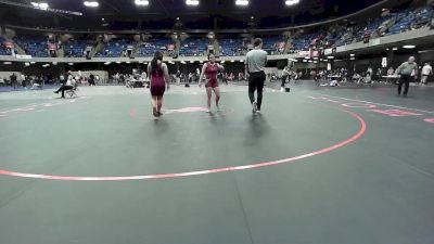 155 lbs Cons. Round 2 - Sofia Perez, Kankakee vs Macee Hammond, Robinson