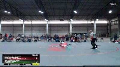 83 lbs Round 3 (4 Team) - Dexter Barnett, Grangeville Youth Wrestling vs Drake Wisvary, Hawks WC