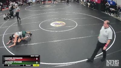 5A 113 lbs Quarterfinal - Jackson Stocker, Dutch Fork vs Cooper McMahon, Carolina Forest