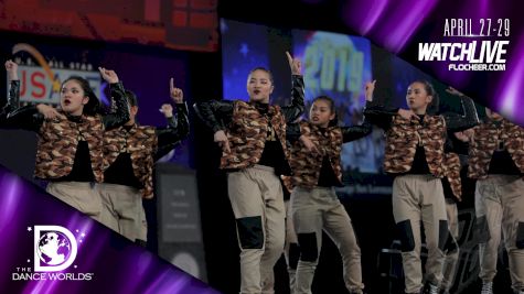 Team Pilipinas Minutes Before Performing Their World Championship Routine