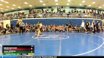 175 lbs Round 3 (4 Team) - Evan Gordon, Noblesville vs Devin Bachand, Portage
