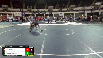 132 Elite Varsity Cons. Round 4 - Keegan Spiers, Jesuit vs Joaquin Crook, Baldwin County