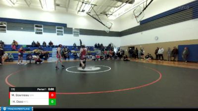 170 lbs Cons. Round 3 - Hunter Osso, Mt. Spokane vs Marquis Gourneau, Granger