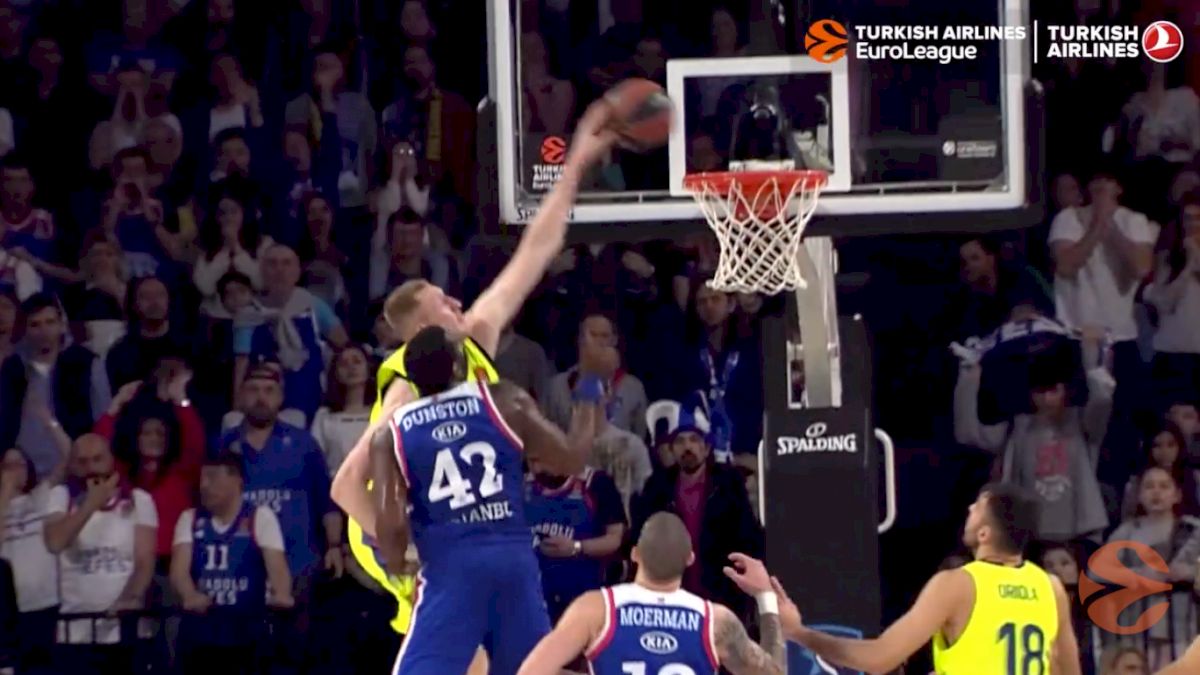 EuroLeague's Top 10 Dunks Of April