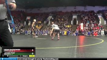106 lbs Finals (8 Team) - Colt Perry, Hudson Area HS vs Jason Greenfield, Bronson HS