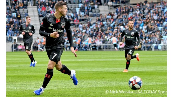 Chameleon Arriola Spent April Playing Various Positions For D.C. United
