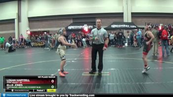 Placement (4 Team) - Logan Hartzell, Steel Valley vs Ellis Jones, Contenders Wrestling Academy Blue