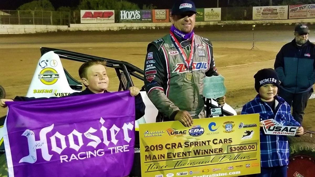 Rutherford Wins USAC/CRA Showdown at Ventura