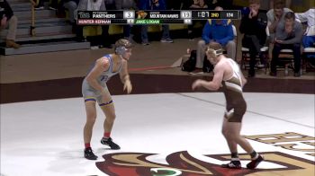 174 lbs Match - Jake Logan, Lehigh vs Hunter Kernan, Pittsburgh