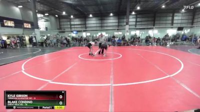 126 lbs Semis (4 Team) - Kyle Gibson, THRACIAN GLADIATOR WC vs Blake Condino, GREAT NECK WC