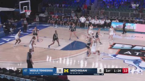 MICHIGAN vs. MIDDLE TENNESSEE - 2023 Battle 4 Atlantis Women's Tournament