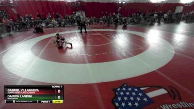 59-62 lbs Round 1 - Damion Landini, Wisconsin vs Gabriel Villanueva, Summit Wrestling Academy