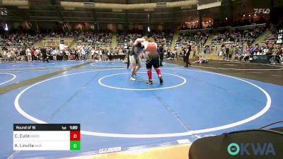 Round Of 16 - Cash Culie, Wagoner Takedown Club vs Kevin Linville, Skiatook Youth Wrestling 2022-23