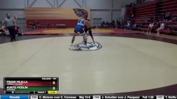 197 lbs 3rd Place Match - Kurtis Modlin, Dubuque vs Frank Milella, Cornell College
