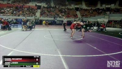 D2-165 lbs Semifinal - Daniel McCarthy, Ironwood vs Aiden Larsen, Horizon