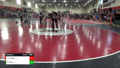 60 lbs Semifinal - Jacob Graber, Summit Wrestling Academy vs Beckett Rust, Legends Of Gold