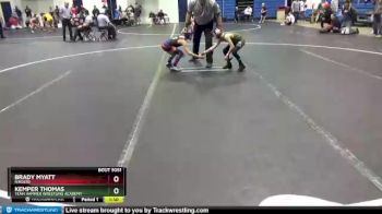 65 lbs Round 5 - Brady Myatt, Ringers vs Kemper Thomas, Team Hammer Wrestling Academy
