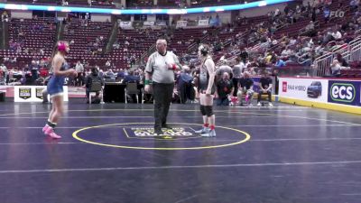 148 lbs Quarterfinal - Myah Mulgrew, Cumberland Valley-G vs Jameson Strickland, Sun Valley-G