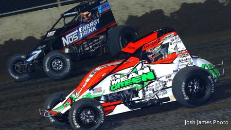 Tri-City USAC Sprints Fall to Rain