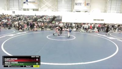 94 lbs Quarterfinal - Clint Dwyer, Brawlers Elite vs Reece Moore, Webster Junior Titans Youth Wrestling