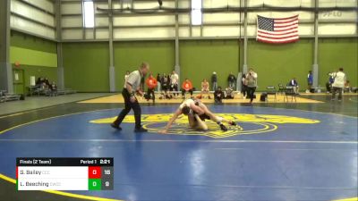 165 lbs Finals (2 Team) - Landry Beeching, Cowley Community College vs Gabriel Bailey, Cloud Community College