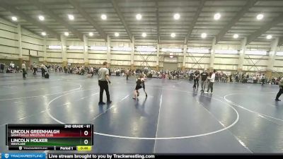 61 lbs 3rd Place Match - Lincoln Holker, Westlake vs Lincoln Greenhalgh, Grantsville Wrestling Club