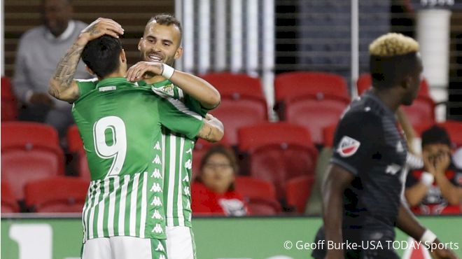 Real Betis Take Goal Fest Over D.C. United