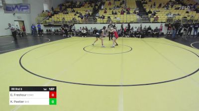 100 lbs Rr Rnd 3 - Gwyneth Freshour, Edmond North Girls HS vs Kennedy Postier, Bixby Girls HS