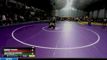 144 lbs Quarters & 1st Wb (16 Team) - Robert Franks, Allen vs Grayson McCartney, Austin Vandegrift