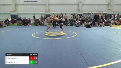 150 lbs Round 3 - Gunnar Gossett, Rebelliousness vs Carter Shank, Grandville WC