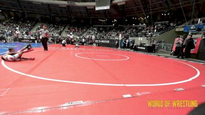 43 lbs Round Of 16 - Easton Aguirre, Woodward Youth Wrestling vs Josiah Guagliardo, Steel City Relaoded